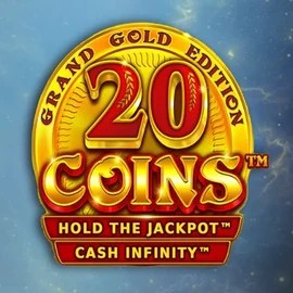 20 Coins Grand Gold Edition by Wazdan, showcased at crown-pokiescasino.com – game logo