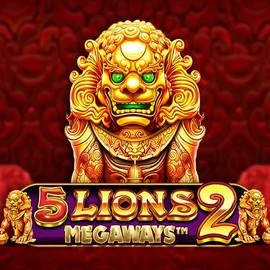 5 Lions Megaways 2 game by Pragmatic Play – logo hosted on Crown Pokies Casino