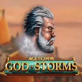 Age Of The Gods: God of Storms casino game by Playtech – featured logo at Crown Pokies Casino