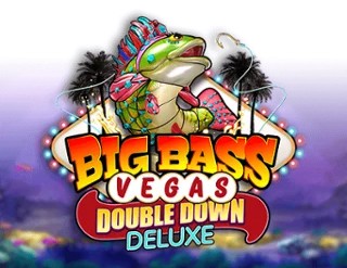 Big Bass Vegas Double Down Deluxe Slot logo by Pragmatic Play Crown Pokies Casino