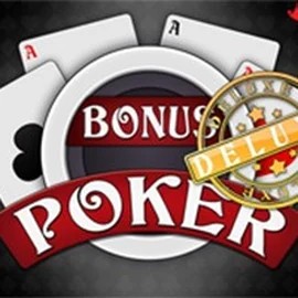 Bonus Poker Deluxe - 3 Hands by RTG (Reel Time Gaming), showcased at crown-pokiescasino.com – game logo