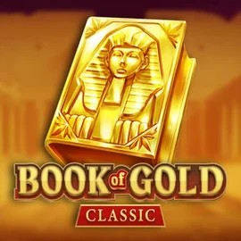 Official Slots logo: Book of Gold Classic by Playson at Crown Pokies Casino