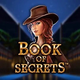 Slots logo of Book of Secrets from SYNOT Games at Crown Pokies Casino