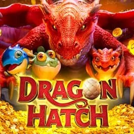 Dragon Hatch logo by PG Soft at Crown Pokies Casino