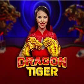 Dragon Tiger (Live) online game logo by Pragmatic Play on crown-pokiescasino.com