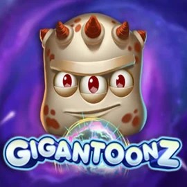 Gigantoonz slot logo by Play'n GO at Crown Pokies Casino