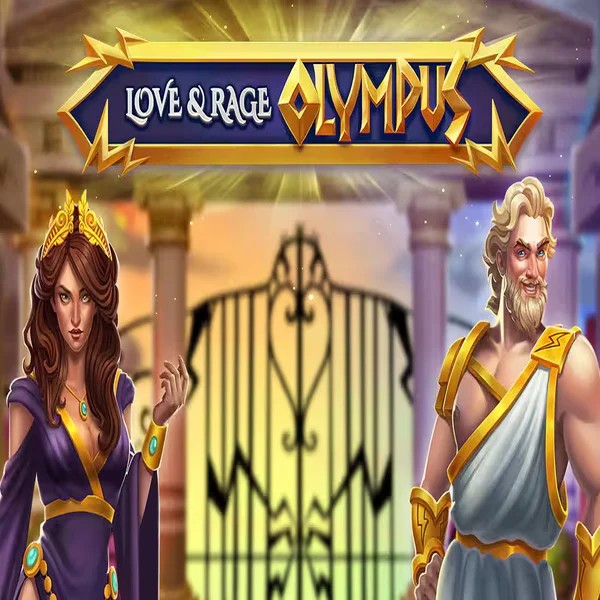 Official Slots logo: Love and Rage Olympus by Greentube at Crown Pokies Casino