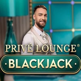 Privé Lounge Blackjack by Pragmatic Play, showcased at crown-pokiescasino.com – game logo