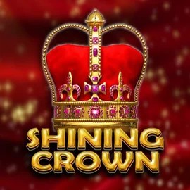 Shining Crown logo by Amusnet Interactive Crown Pokies Casino