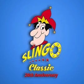 Try Slingo Classic 20th Anniversary slot by Slingo on crown-pokiescasino.com – logo image