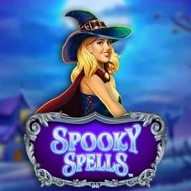 Spooky Spells slot visual from Novomatic available on crown-pokiescasino.com
