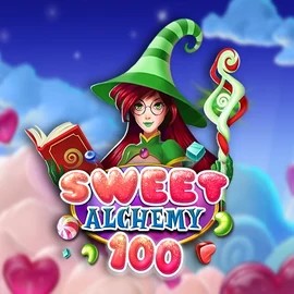 Sweet Alchemy 100 logo by Play'n GO Crown Pokies Casino