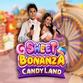 Sweet Bonanza Candy Land Live logo by Pragmatic Play at Crown Pokies Casino